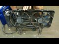 97 1997 Mercedes E320 W210 DUAL ELECTRIC RADIATOR COOLING FAN WITH SHROUD TESTED