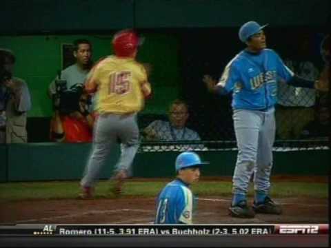 California, Curaçao Little League Baseball World Series title game