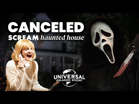 The Canceled SCREAM Haunted House That Was Gutted Before Universal’s Halloween Horror Nights ?