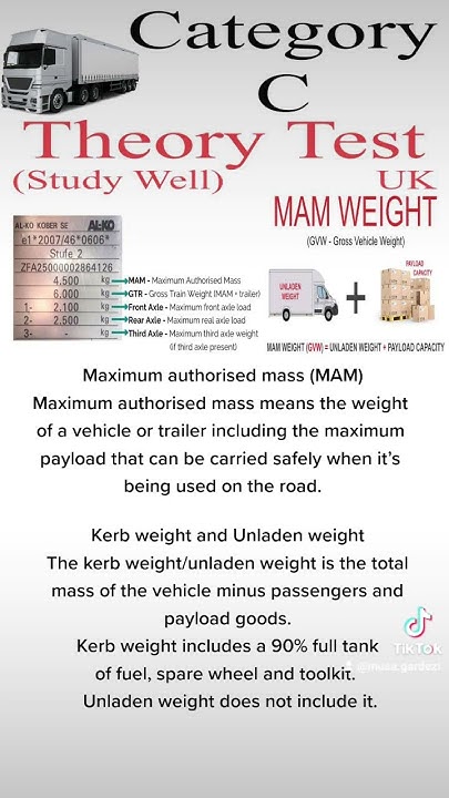 MAM Kerb Weight Unladen Weight YouTube mam-kerb-weight-unladen-weight-youtube
