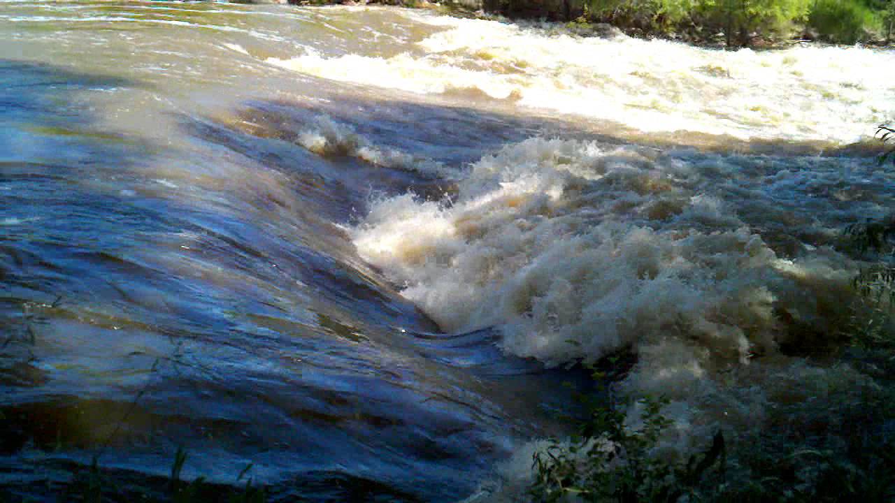 Hydraulic jump on the Cache la Poudre River YouTube
