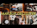 DECLUTTERING MY ENTIRE MAKEUP COLLECTION | huge makeup declutter & getting rid of my makeup (2020) 💄