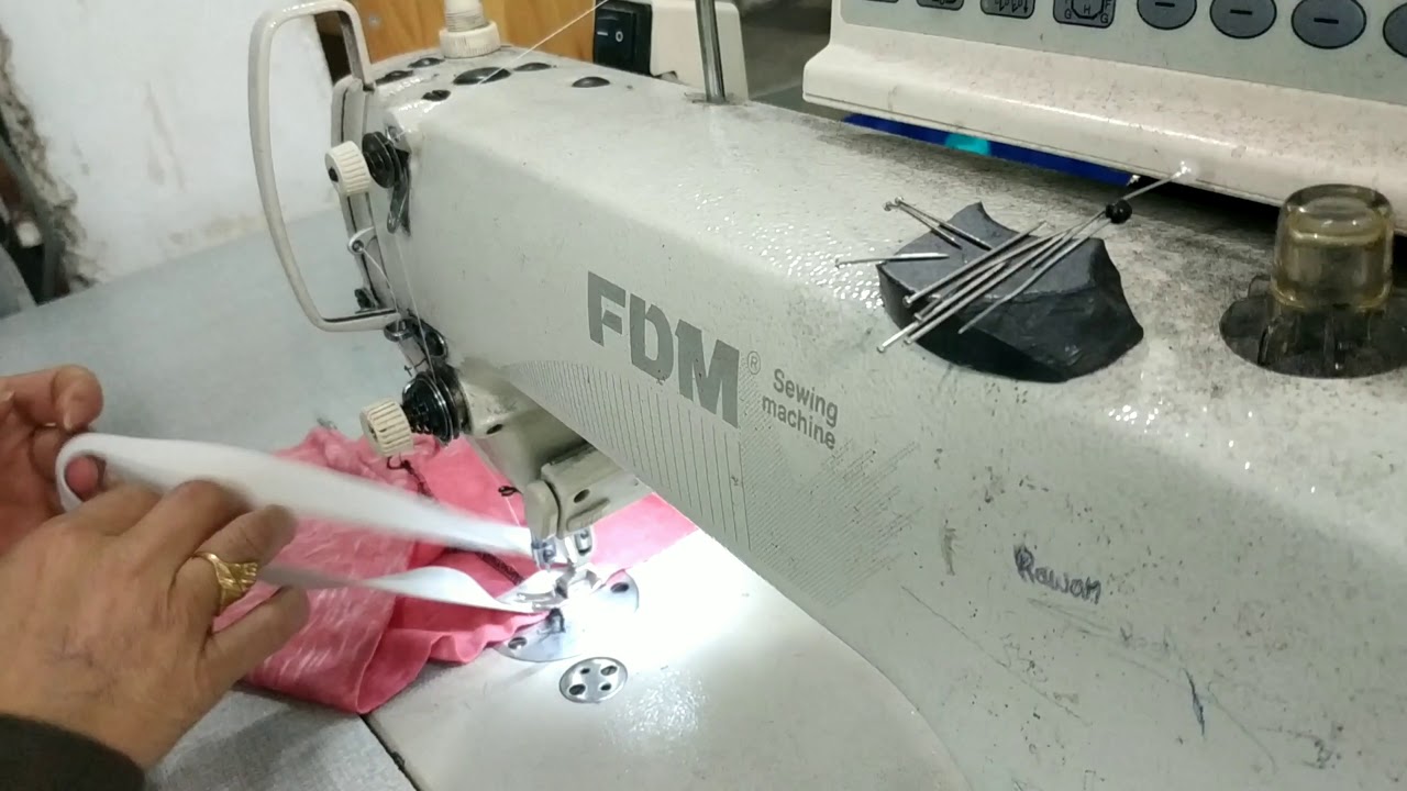 طريقة تركيب الاستيك (المغاط)على البنطلون أو الشورت