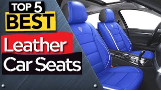✅ TOP 5 Best Leather car seat: Today’s Top Picks