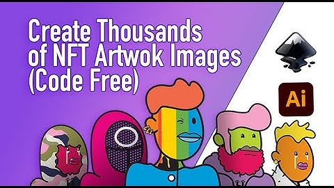 Create Generative NFT Artwork Using Adobe Illustrator & Appsus (Code Free) #nft