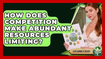 How Does Competition Make Abundant Resources Limiting? - Explaining Ecology