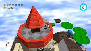 Super Mario 64 Coop: Odyssey Mario's Moveset 120 Star Speedrun in 47:08.433