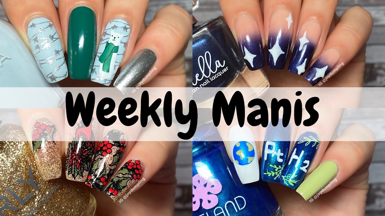 WEEKLY MANIS // JOYFULBEAUTY //IG @JOYDUMPLING