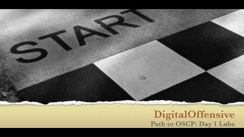 Path to OSCP: Day 1 Labs