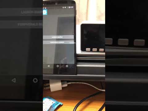 M5Stackとスマートフォンで傾斜モニター（っぽいもの）を作った。
