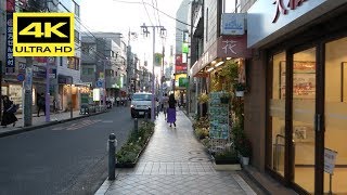 4K from hiyoshi to center kita long walking 日吉からセンター北まで Japan Tokyo