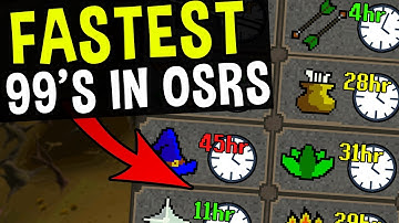 What are the Fastest Lvl 99