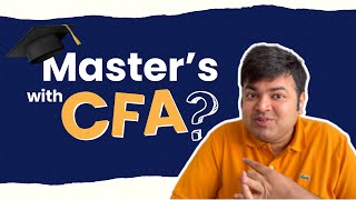 Should you pursue a master's with CFA? | Aswini Bajaj by Aswini Bajaj 4,394 views 2 months ago 40 seconds