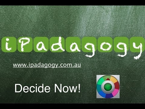iPadagogy - App Review - Decide Now! Tutorial