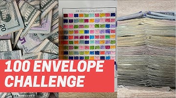 100 Envelope Saving Challenge Completed | Saved Over 5K | Unstuffing Money | Count With Me 💵