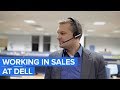 Working in sales at dell