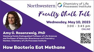 CLP Faculty Chalk Talk | 'How Bacteria Eat Methane' with Amy Rosenzweig, PhD, | 5/10/23