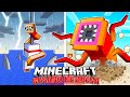 SOBREVIVÍ 100 DÍAS como un GUSANO DE ARENA en MINECRAFT HARDCORE!