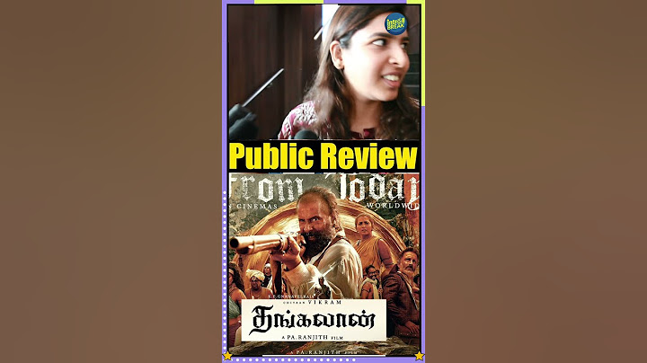 🔥Thangalaan Public Review | Chiyaan Vikarm | Pa Ranjith | Thangalaan Review