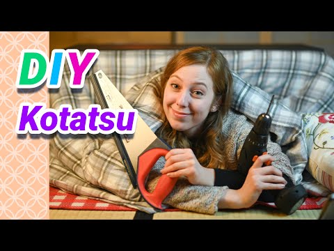DIY | How to build a kotatsu / Japanese heating table using an infrared heating panel!