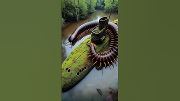 AI Nature Exploration : Amazing Discovery | Abandoned Submarine In Rainforest #shorts #trending #omg