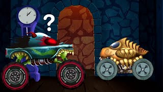 Hide And Seek, Haunted House Monster Truck Car Cartoon Videos