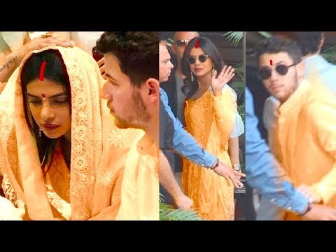 Finally Priyanka Chopra & Nick Jonas WEDDING Ceremony Begins With GRAND Pooja With Family