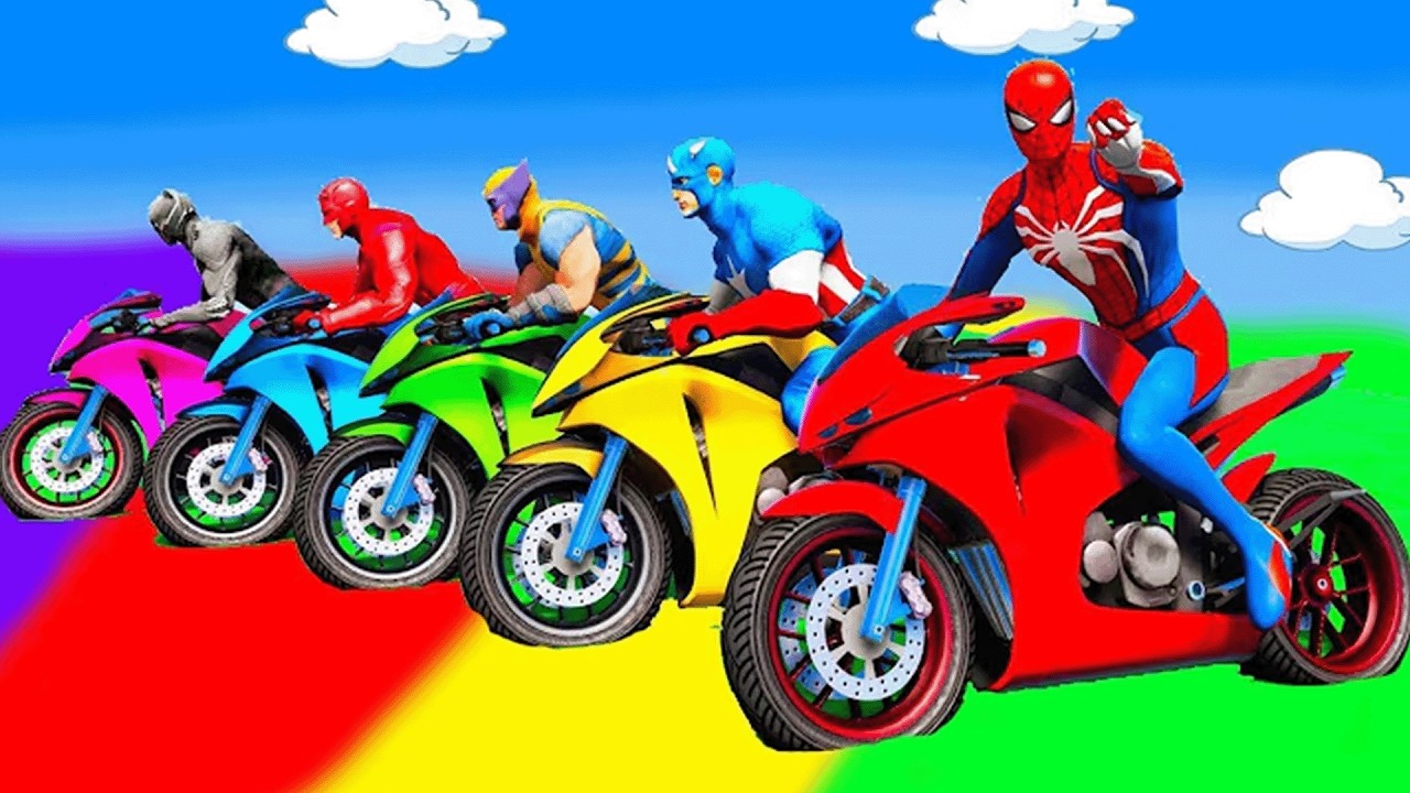 الرجل العنكبوت انقاذ باتمان Spider-Man Rescue batman vs iron man vs venom funny Game GTA 5 superhero