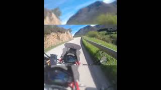 Alto de las Estacas 742 metros. (Moto Guzzi V85TT). ASTURIAS