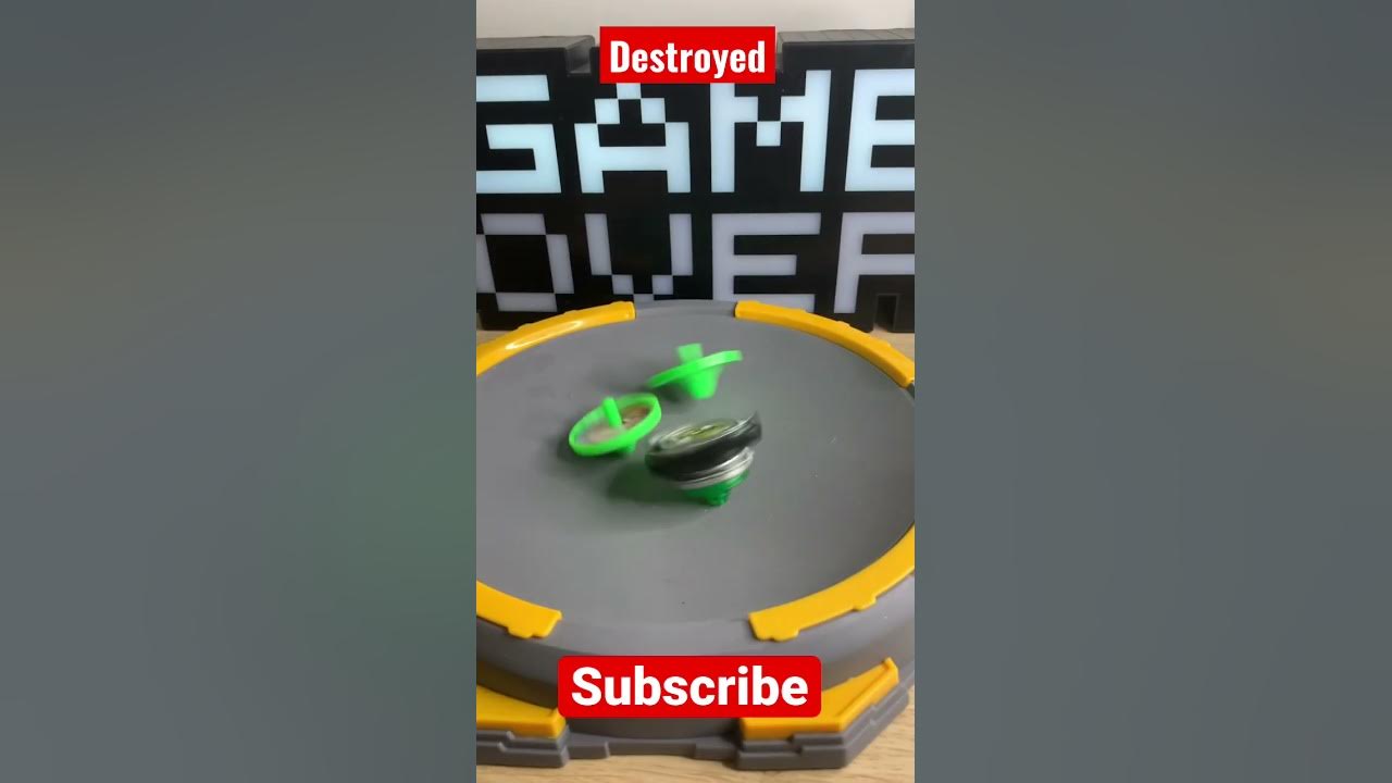 Beyblade battle destroyed #shorts #beyblade #ytshorts #battleroyale