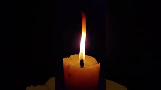 8 Hours Flickering Candle & Soft Wind Sounds for Deep Sleep — No Music, No Talking