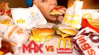 MAX vs. MCDONALD'S | Mukbang