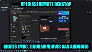 RUSTDESK, APLIKASI REMOTE DESKTOP GRATIS ,FAST RESPON DAN SUPPORT (WINDOWS, LINUX, MAC DAN ANDROID) screenshot 2