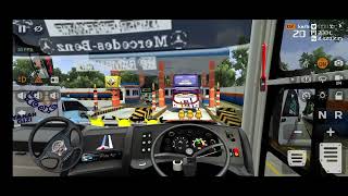 VIBES JALANAN PEL.MERAK BUS JB1OLD BUDIMAN GAME BUSSID MANTAP POOL screenshot 1