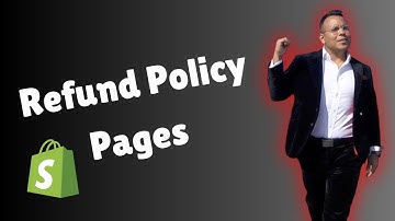 How To Add Refund Policy Pages And Other Legal Pages To Shopify Store 2025