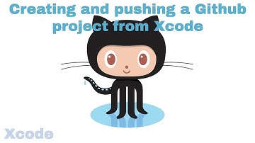 Creating and pushing a Github project from Xcode