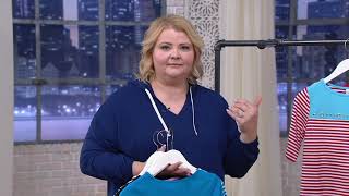 Quacker Factory Set of Two Bateau Neck Knit Tops on QVC