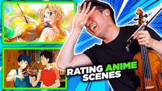 Can Anime Impress a Pro Violinist? Rating Music Scenes!
