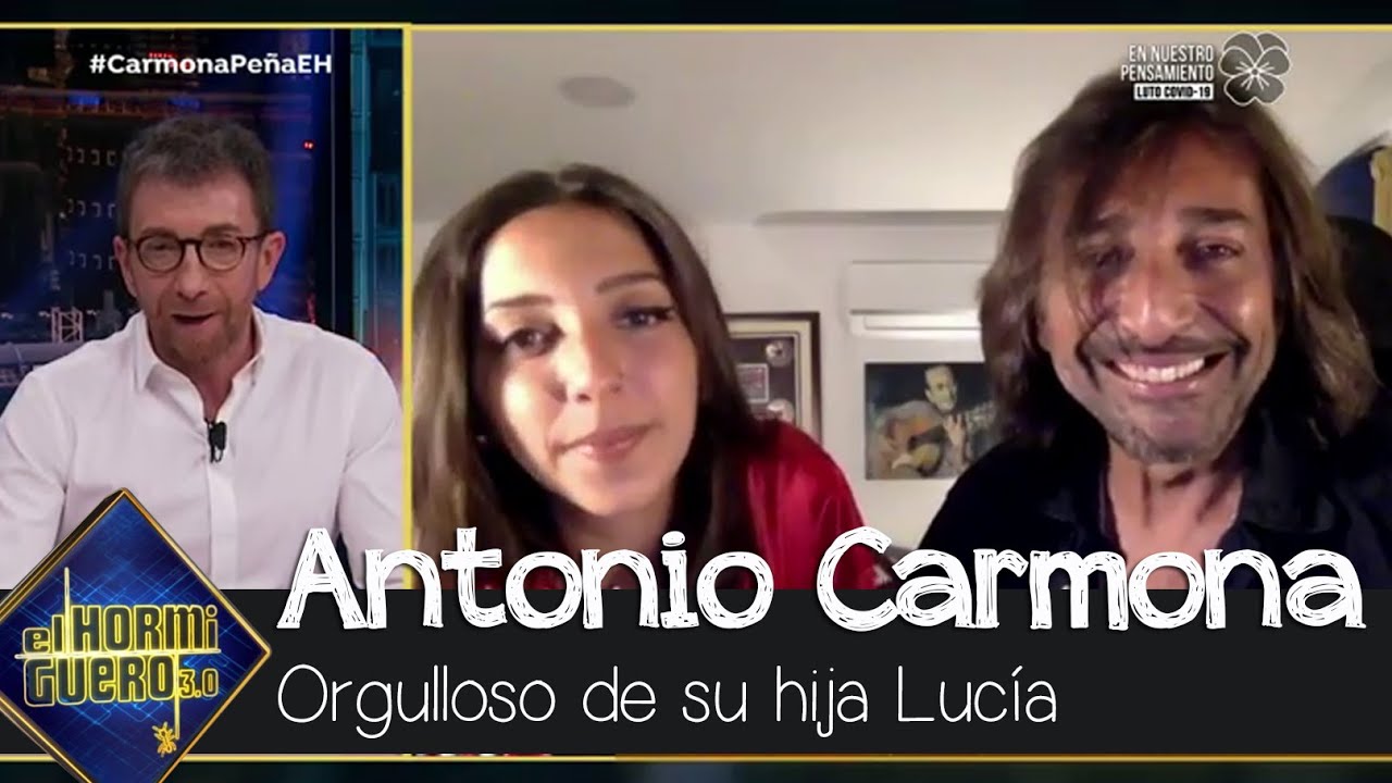 Antonio Carmona presume del talento musical de su hija Lucía - El Hormiguero 3.0