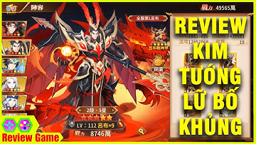 Tân OMG3Q - Review Chiến Thần Kim Tướng LỮ BỐ Tạo Hình Đồ Sộ Bậc Nhất Game & Sức Mạnh KHỦNG