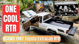 RC4WD 1987 Toyota XtraCab RC Truck  test run and review of xtra cab toyota pickup truck