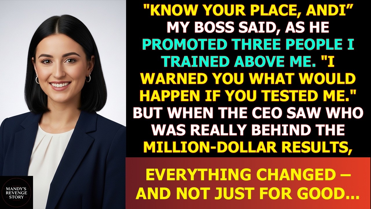 Three Junior Coworkers Got Promoted Instead Of Me—But When The CEO Saw My Results Compared To Theirs