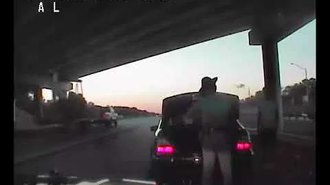 RAW VIDEO: FHP dashboard cam: Priest charged with road rage