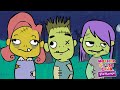 Zombie Finger Family Trick or Treat Halloween Song for Kids | Mother Goose Club | Songs for Children