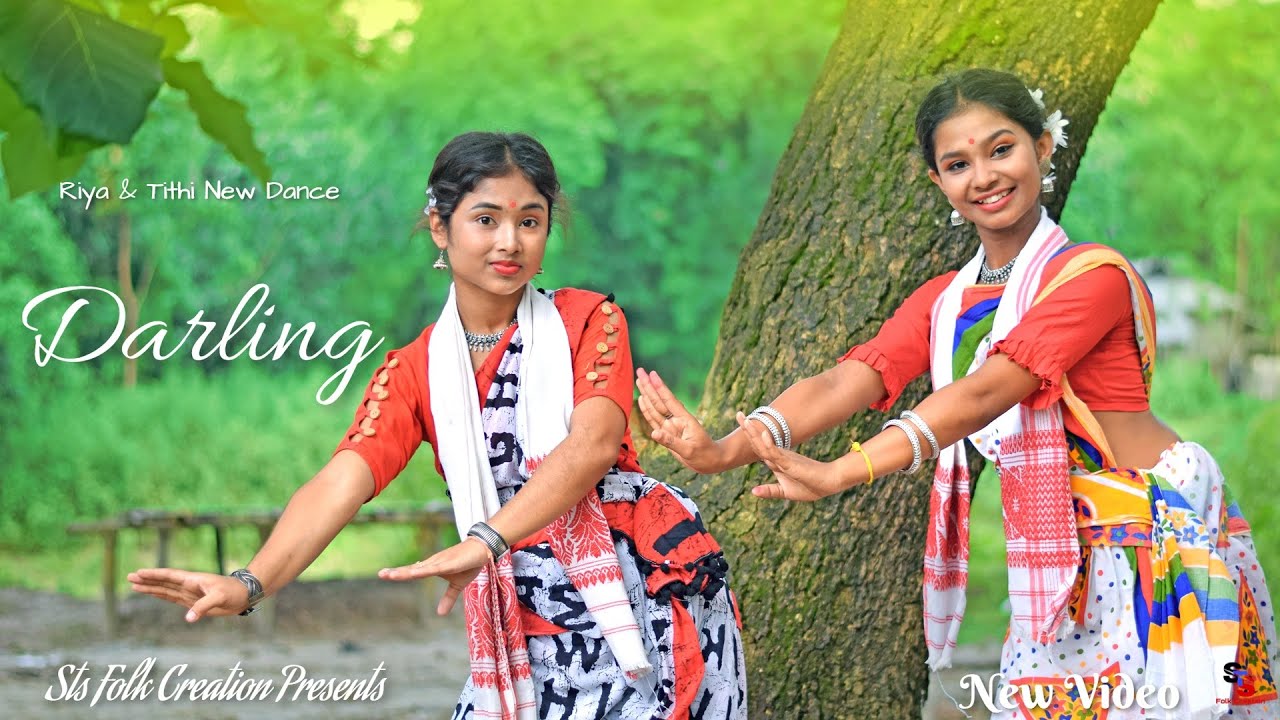 Darling  Nil Sagar  Hello Rani Dance Cover  ftRiya  Tithi  Sts Folk Creation