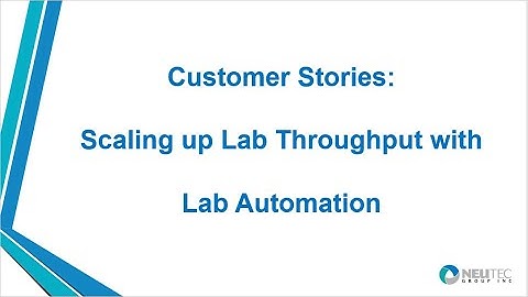 Scaling Up Your Lab Throughput with Automation