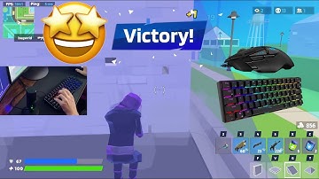 Soothing 1v1.lol ASMR 🤩| Keyboard Sounds and High FPS