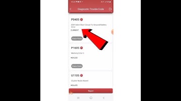 check engine light on scorpio(egr circuit break)