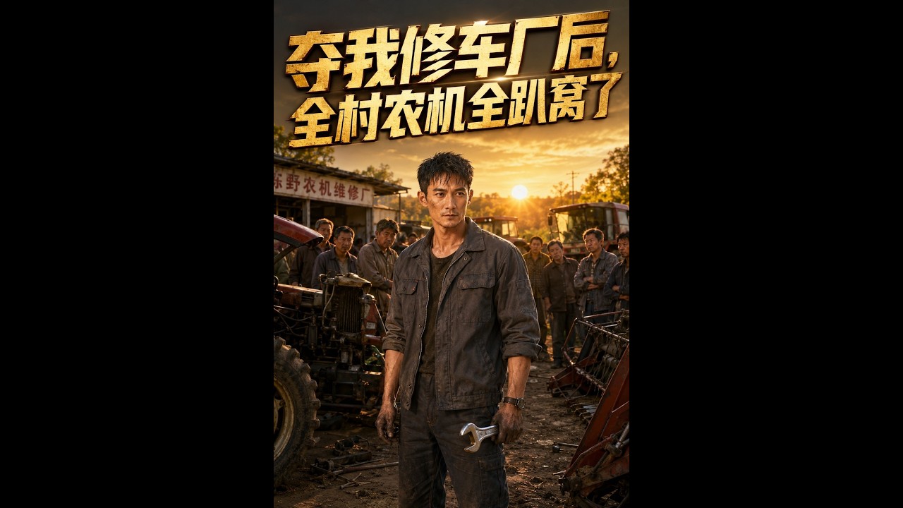 【一口气看完】《夺我修车厂后，全村农机趴窝了》#短剧 #AI短剧 #逆袭 #drama #爽剧 #鲨鱼先生