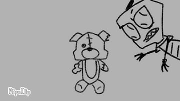 Invader Zim with Moxie Voice lines (Animation)